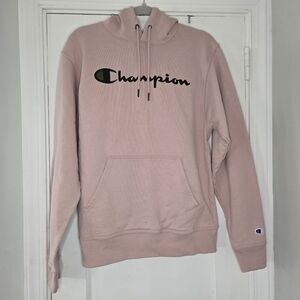 Champion Light Pink Hoodie - Men's Small